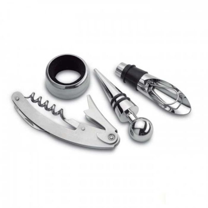 НОВА Луксозна дървена КУТИЯ ЗА ВИНО с 4 аксесоара. СЕТ ЗА ВИНО и ШАХ