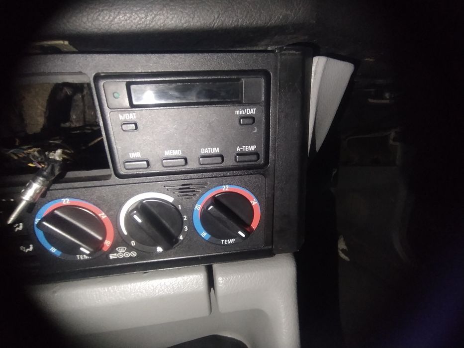 BMW E34 Климат панель бортовой компьютер в сборе.
