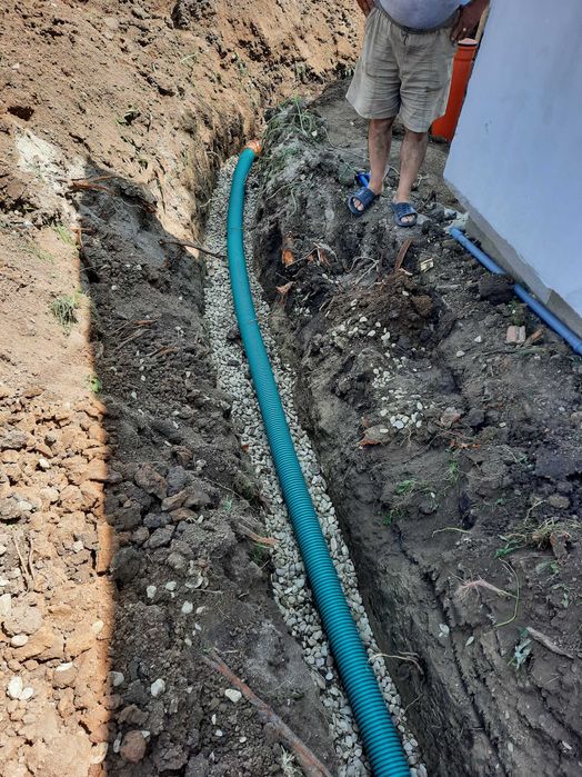 Fosa septica tricamerala cu drenaj