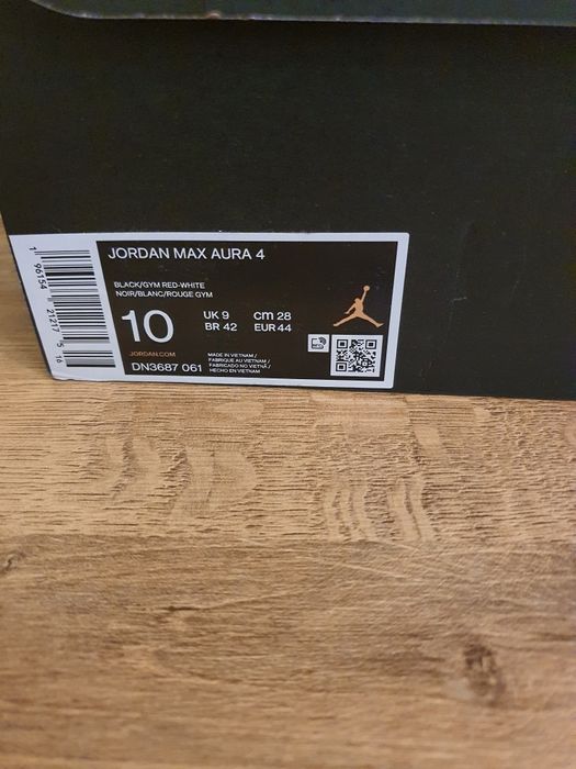 Кецове Jordan max aura 4