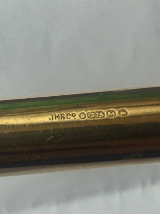 4 златни молива Англия 1930г 9к и 14к злато -  3611 eur! -40%