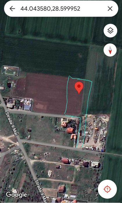 Proprietar, vând 1000 mp teren intravilan, Techirghiol, utilități