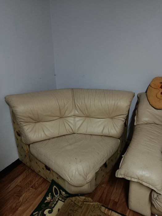 Диван ,кожанный.