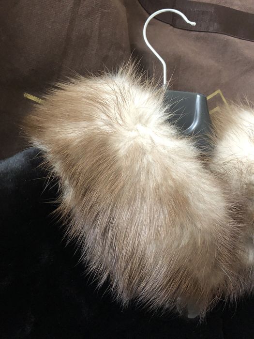 Шуба из мутона 44 размер