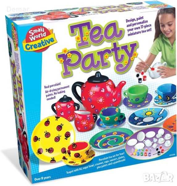 Комплект за рисуване на чаено парти за деца