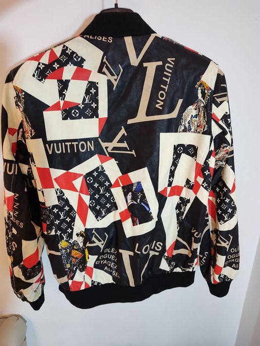 Geaca de piele Louis Vuitton