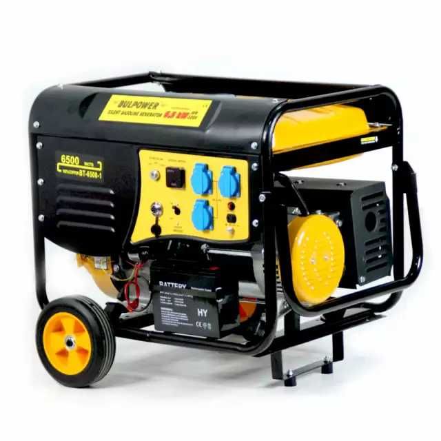 Генератор за ток BULPOWER 6.5 KW Монофазен с ATS табло