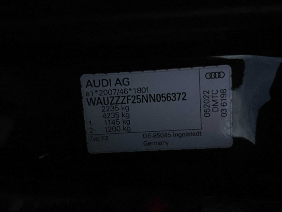 Motor 40 TFSI Audi A6/A7/A8 euro 6 cod DMT - 30.000 km!!