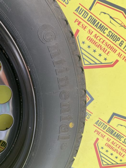 Roata de rezerva îngustă slim originala v40 - XC Volvo 115/90/16 5x108