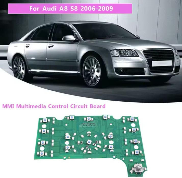 Placa Circuit Butoane Consola Comanda Navigatie MMI Audi A8 D3 2006-10