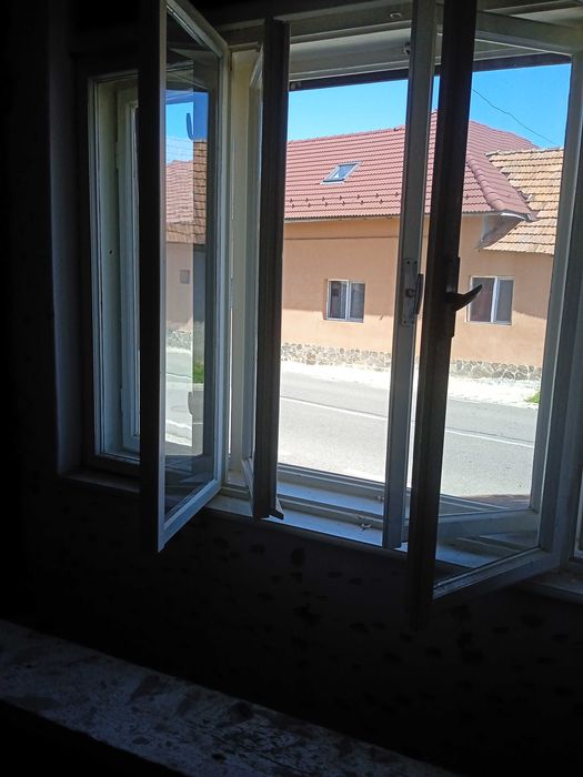 Fereastră 4 canate și Ușa lemn masiv