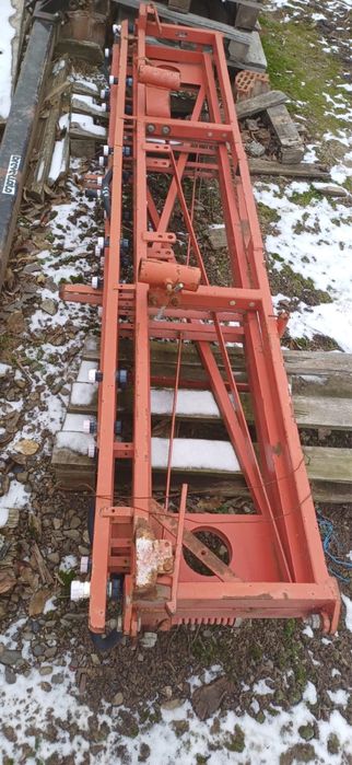 Brat masina de ierbicidat 12m  24 cu duze teejet crom inox si schimb