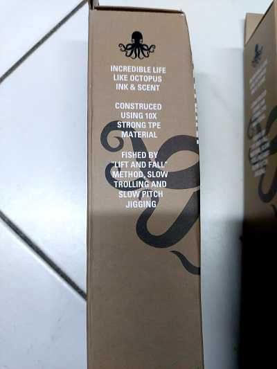 Примамка октопод за морски риболов - InkVader Octopus Jig 250g