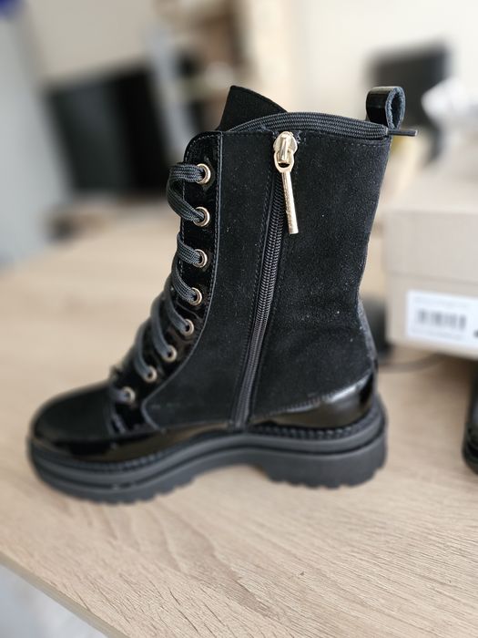 Боти естествена кожа Eva Longoria почти нови, 38номер