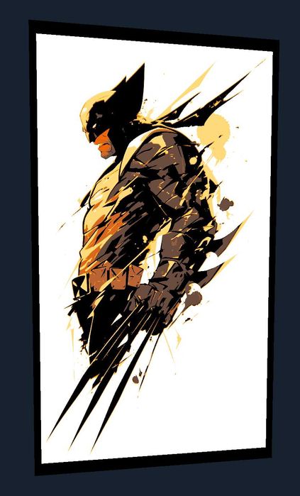 Tablouri printate 3D Spiderman Batman Deadpool Wolverine Joker Disney