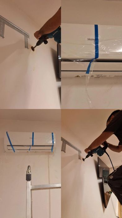 Montaj aer condiționat și mentananță/igienizare.