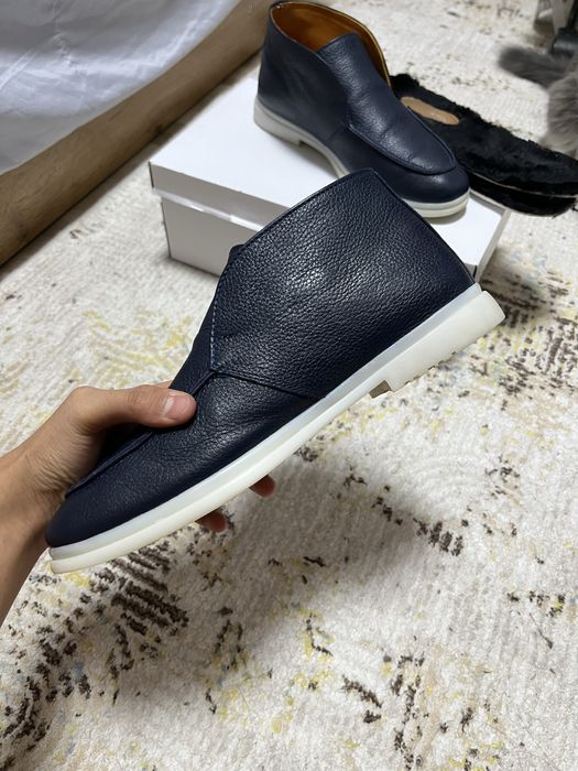 Loro Piana кожаные мокасины