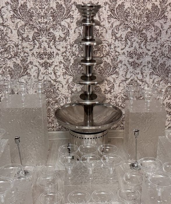 5 ярусный шоколадный фонтан