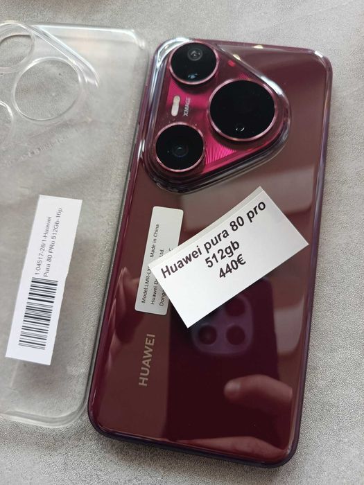 Huawei pura 80 pro 512gb като нов