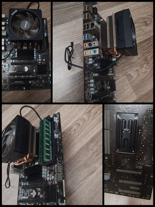 Placa de baza AMD FX 8320/Placa video