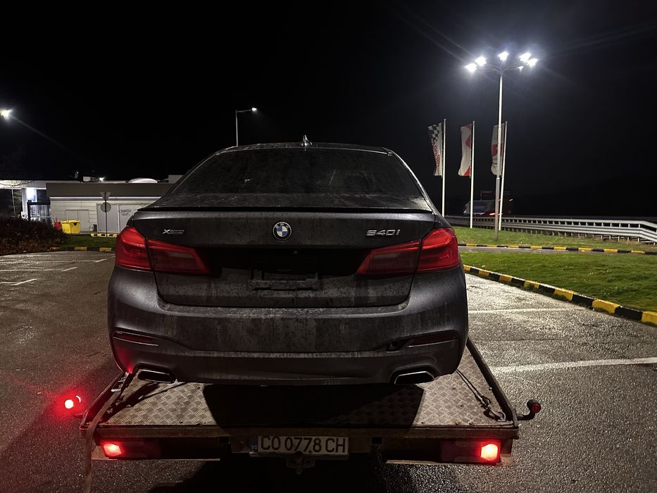 Фарове , преден капак , ляв калник и стопове Bmw g30