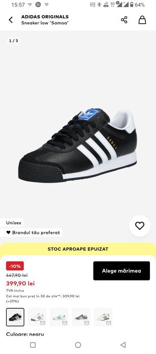 Pantofi sport Adidas originals "Samoa"