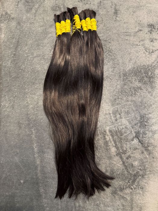 Естествена необработена коса