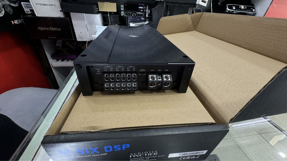 helix M SIX DSP 6 ch amplifier 10 dsp