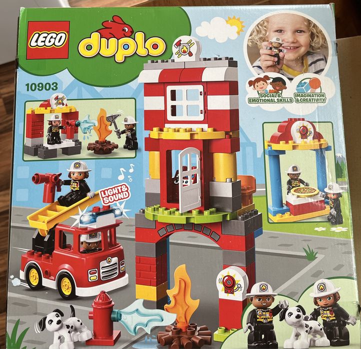 Lego Duplo Пожарное Депо оригинал