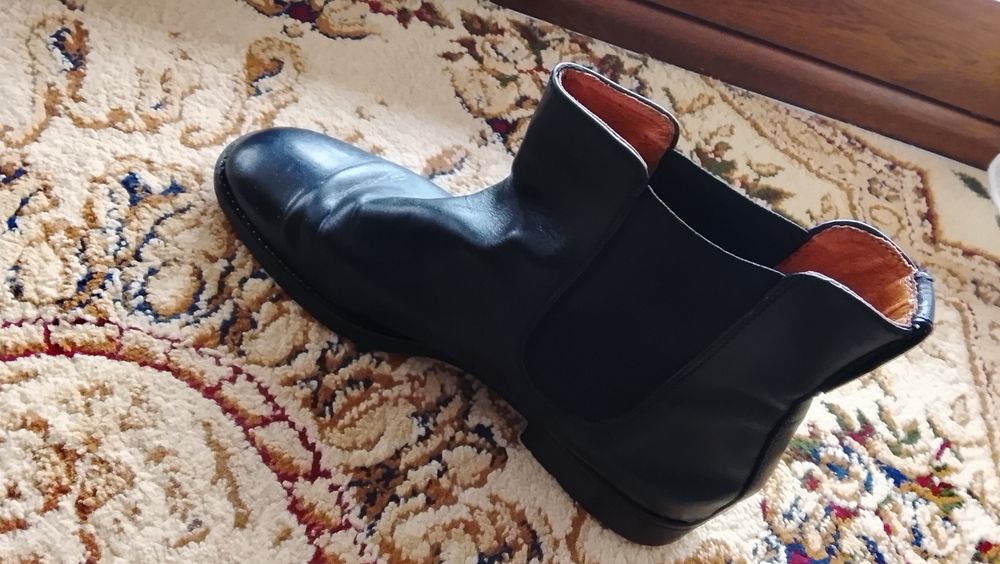 Итальянские ботинки-туфли