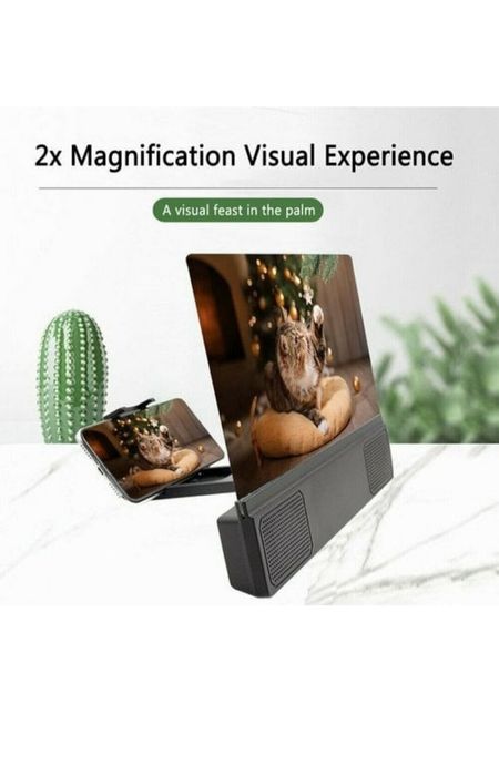 12 " 3D uyali telefon ekrani lupasi HD Smart telefonlar uchun