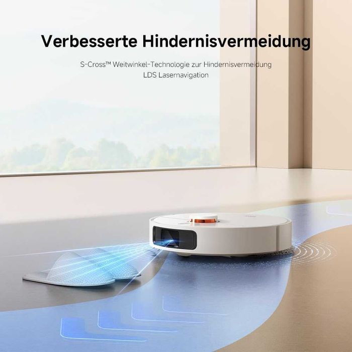 Нова Прахосмукачка Робот с Моп Xiaomi X20+ Robot Vacuum BHR8124, 2 години Гаранция, Сухо и Мокро Почистване