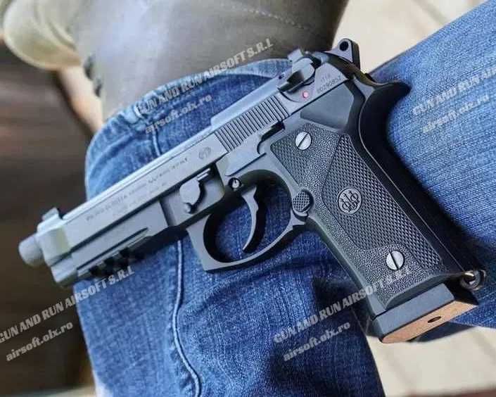 Pistol CO2 TRANSFORMAT TAURUS PT92!! *5.5J* (Performanță Îmbunătățită)