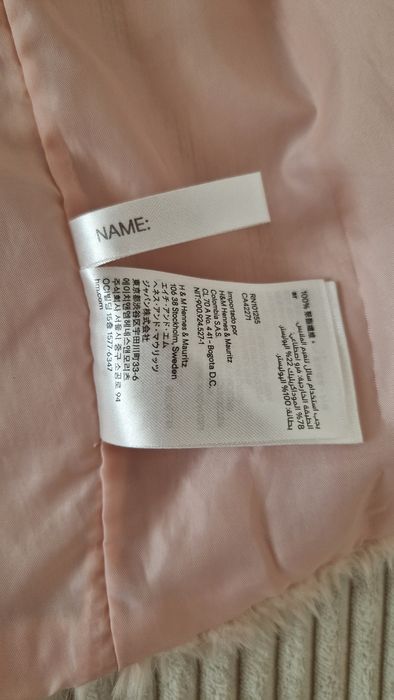 Детски розов елек H&M