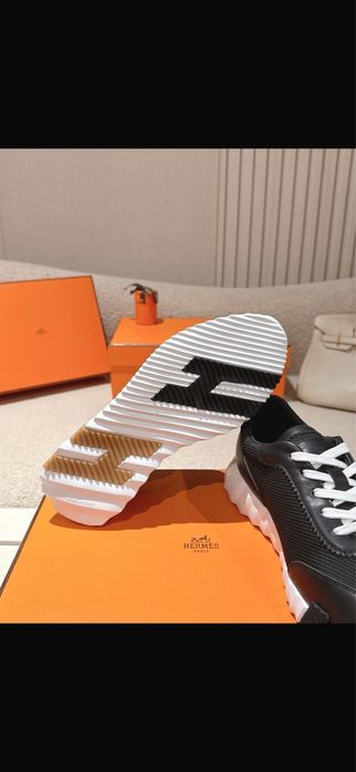 Hermès – черни мъжки кецове