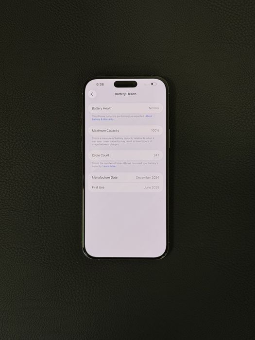 Продавам iPhone 16 PRO MAX 100% батерия