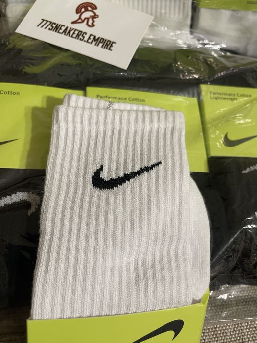 Șosete Nike Albe / Negre