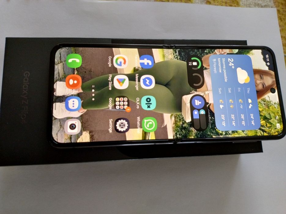 Se da un tel.Samsung Z Flip 4
