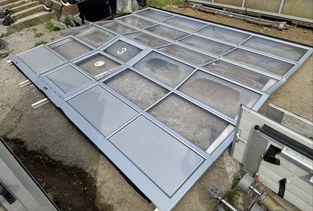 USA SECTIONALA INDUSTRIALA Crawford garaj hala H 415 x L 465 Garantie