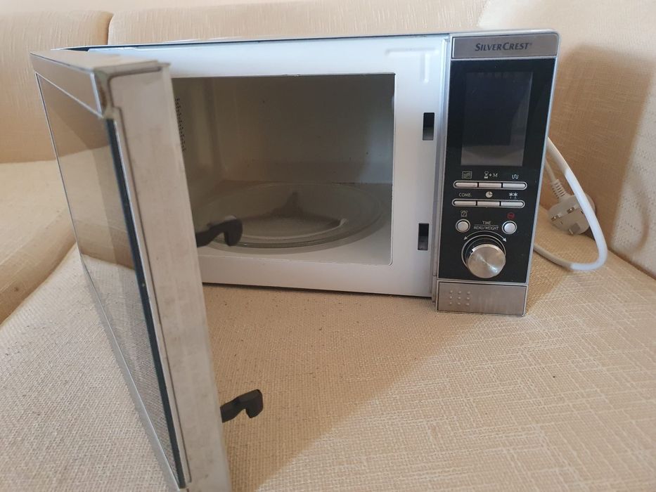 Микровълнова фурна SILVERCREST SMW 800 B2, 800 W, с грил 1000 W