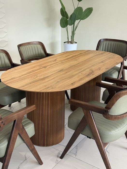 Стол ва стул 6 кишилик НОВА