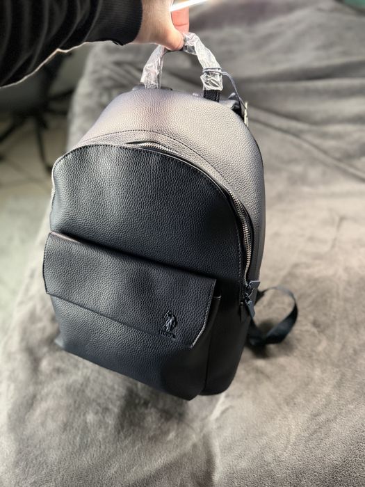 US Polo Assn Seattle unisex de oras piele ecol. bleumarin nou