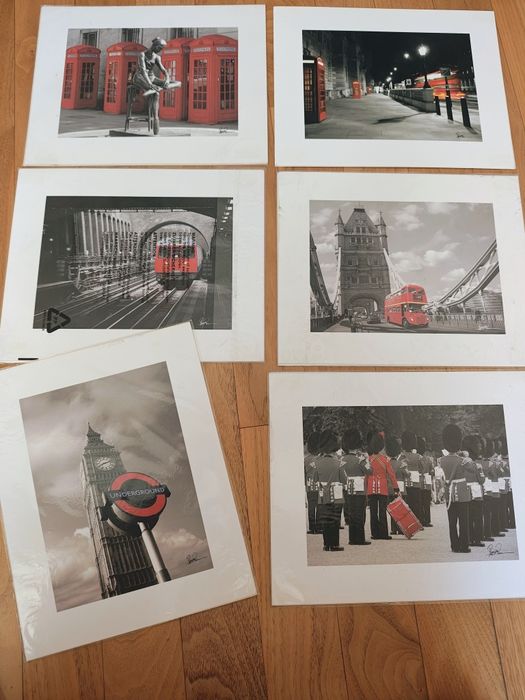 6 арт фотографии от Лондон в паспарту