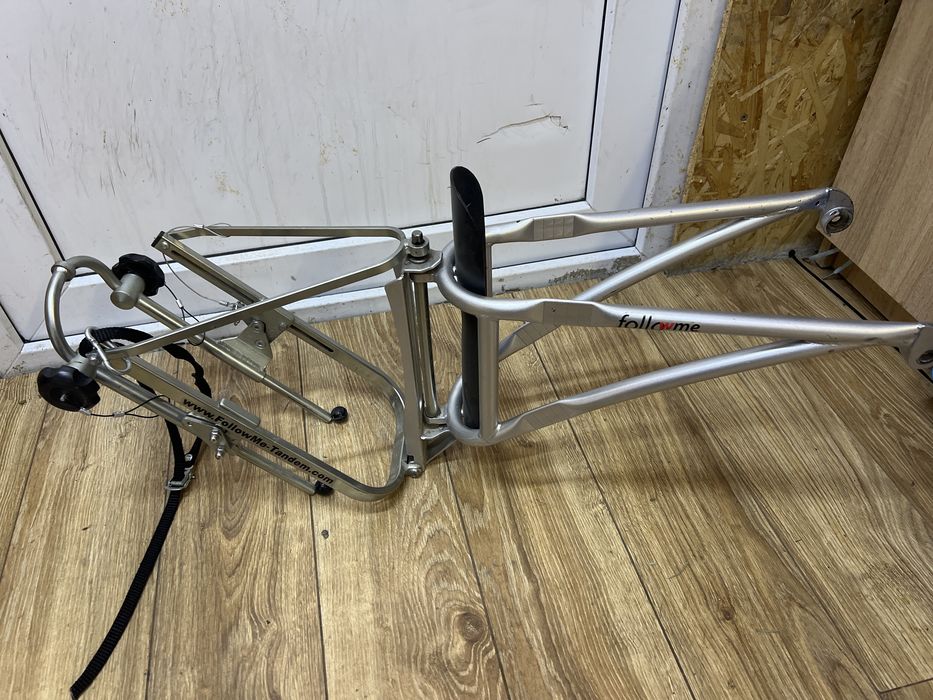 Follow me tandem, sistem tractare bicicleta copii