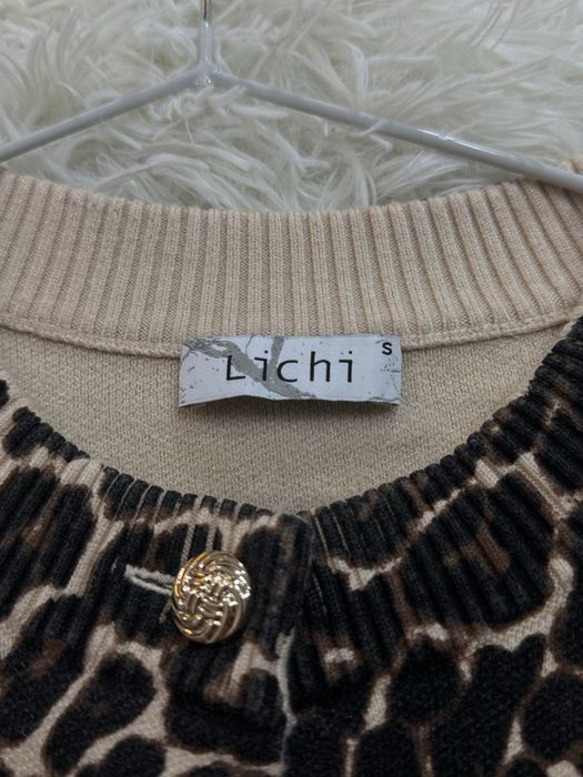 Леопардовый кардиган от Lichi