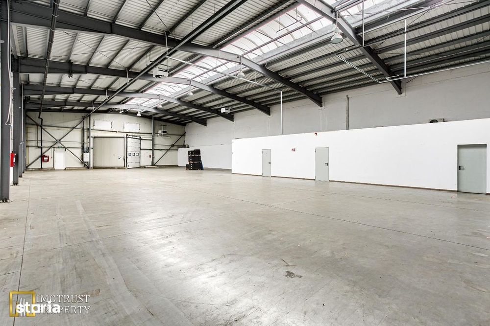 !!! Reducere temporară chirie – Hala industrială 727 mp ARAD | 3 €/mp