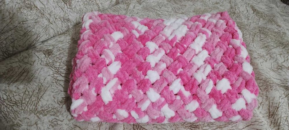 Handmade Бебешко одеалце + шапка