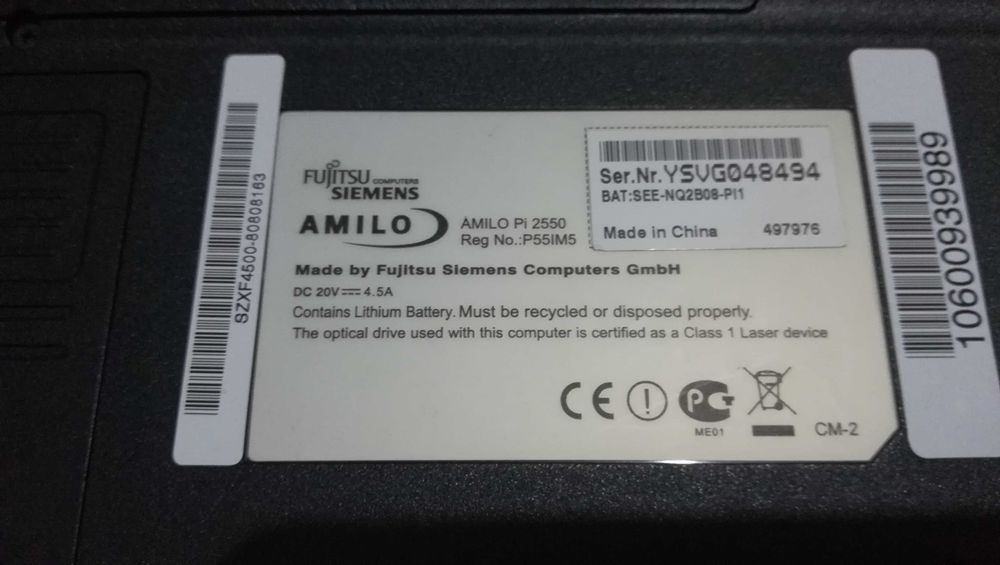 Vând Laptop Siemens  Fujitsu