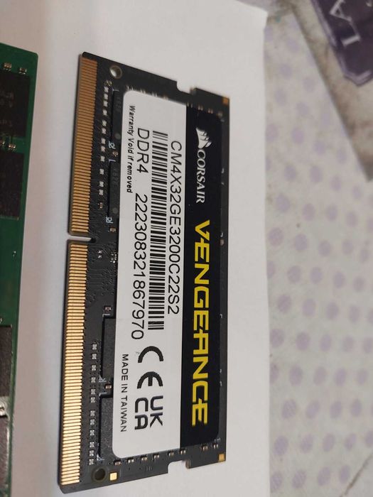 32GB 3200Mhz CL22 - DDR4 Ram памет (SO-DIMM, за лаптоп)