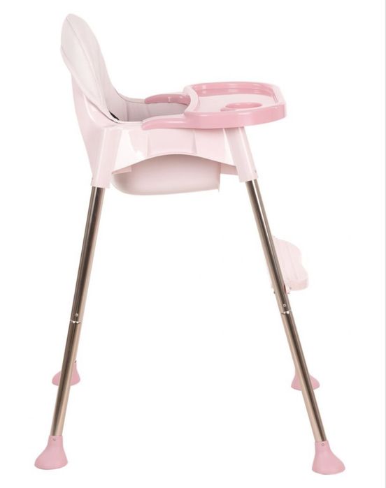 Детско Столче за хранене KikkaBoo - Sky-High, Pink